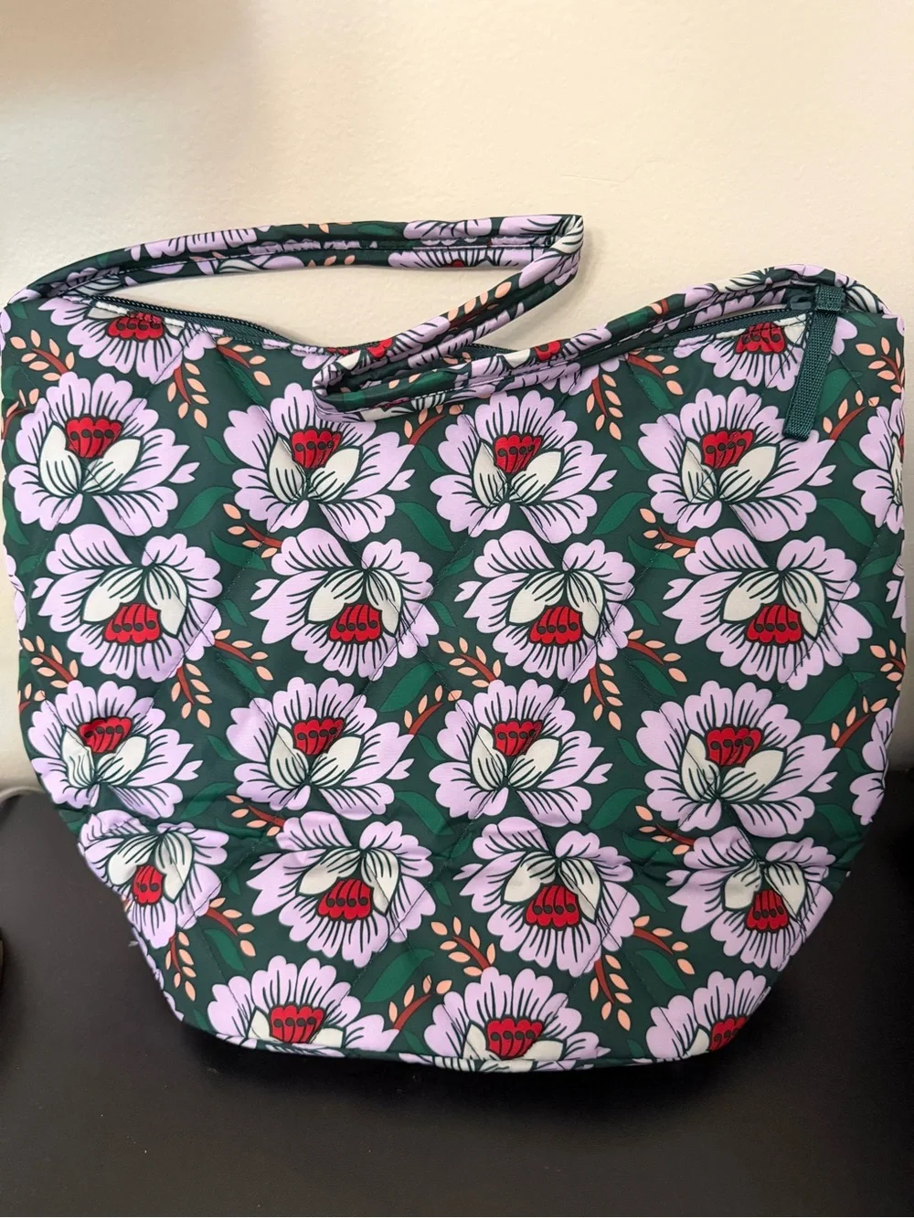 Vera Bradley quilted tote